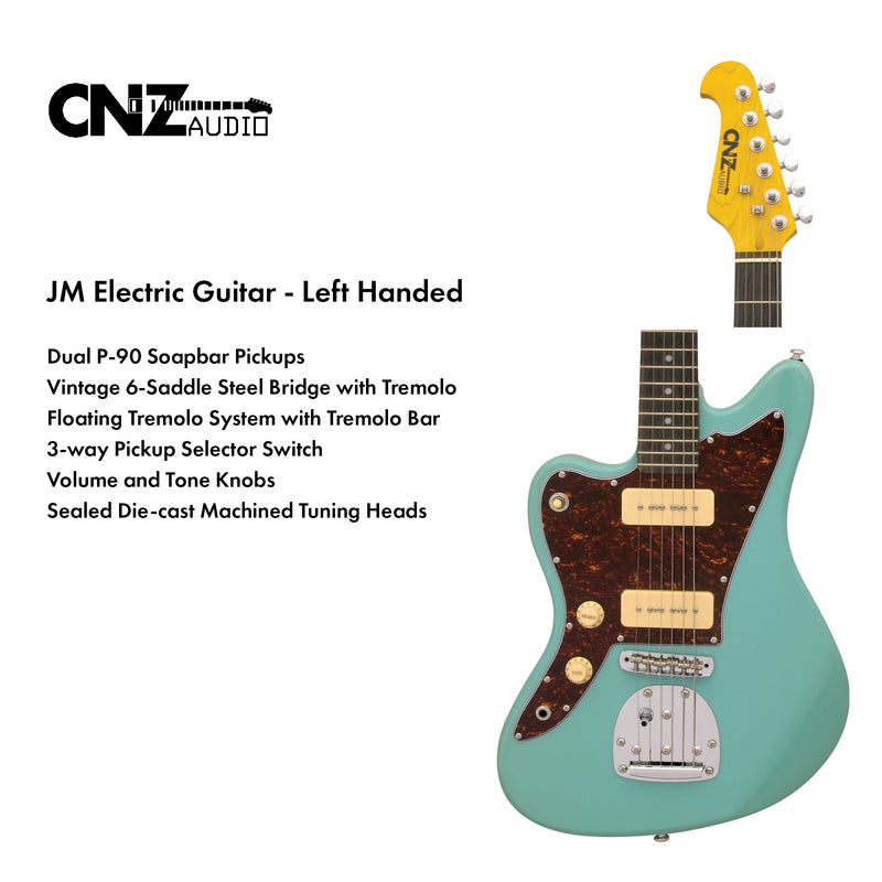 JM-MB-L | Lefty Electric Guitar - Midnight Blue