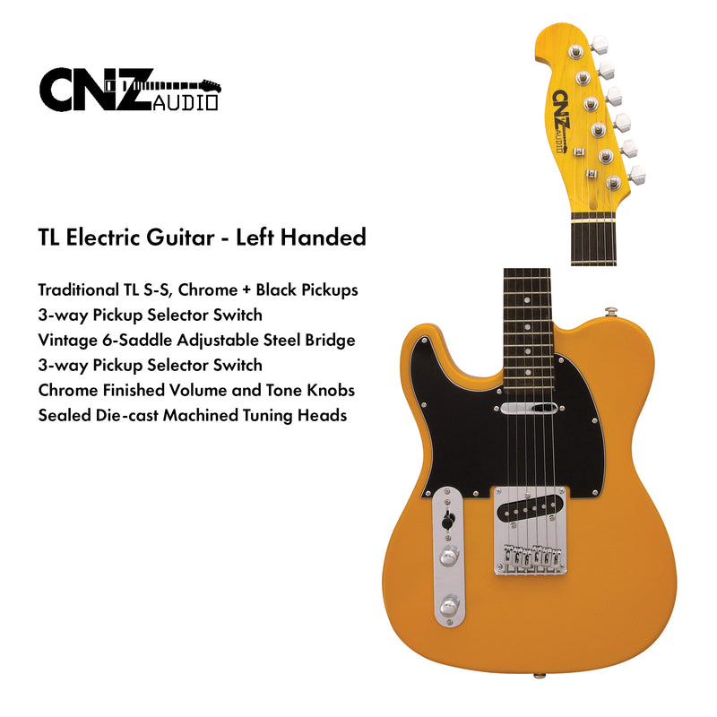 TL-C-BSB-L | Lefty Electric Guitar - Butterscotch Blonde