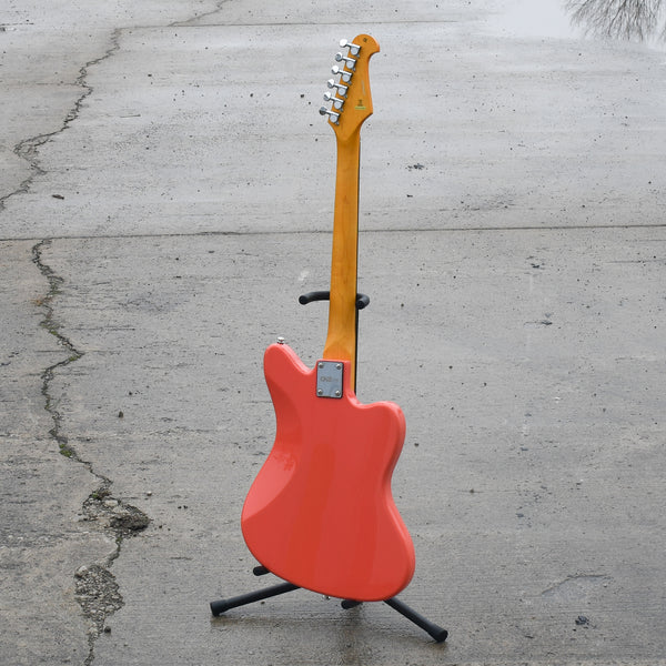 JM-CRL-TRPG-L | Electric Guitar - Coral w/ Red Tortoise
