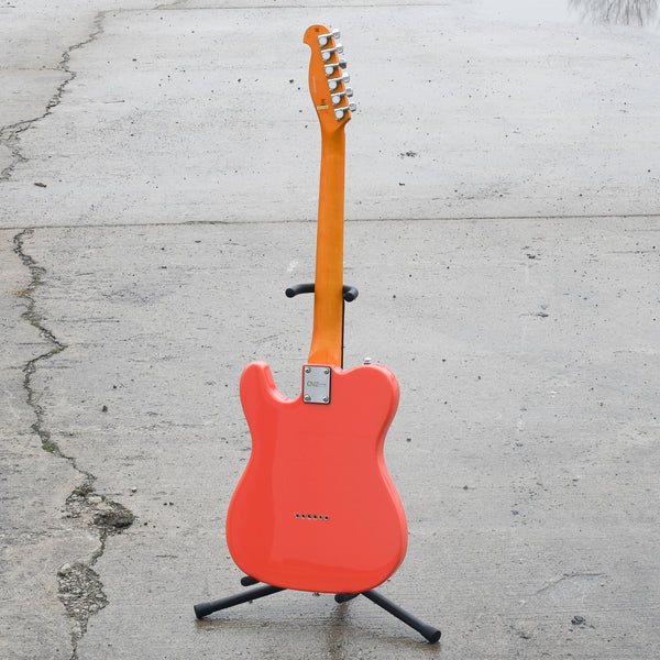 激レア PGM製 Custom TL-style with Tremolo TL-C-CRL | Electric Guitar - Coral | CNZ Audio