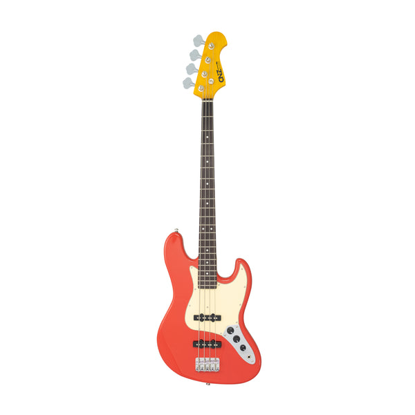 Fender jazz bass fiesta red cheap
