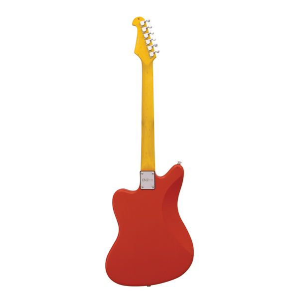 JM-FRD-TRPG | Electric Guitar - Fiesta Red w/Tortoiseshell Pickguard
