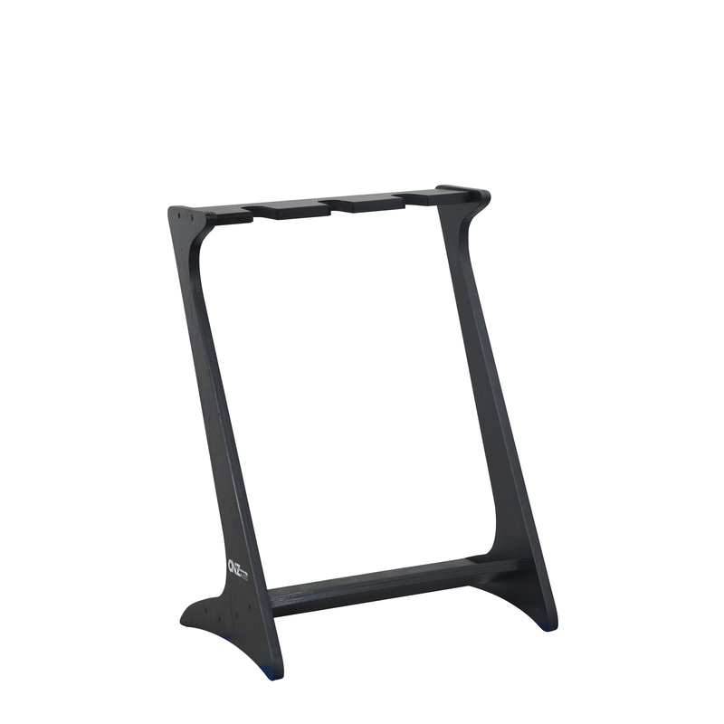 Wooden 3 Guitar Stand - Black