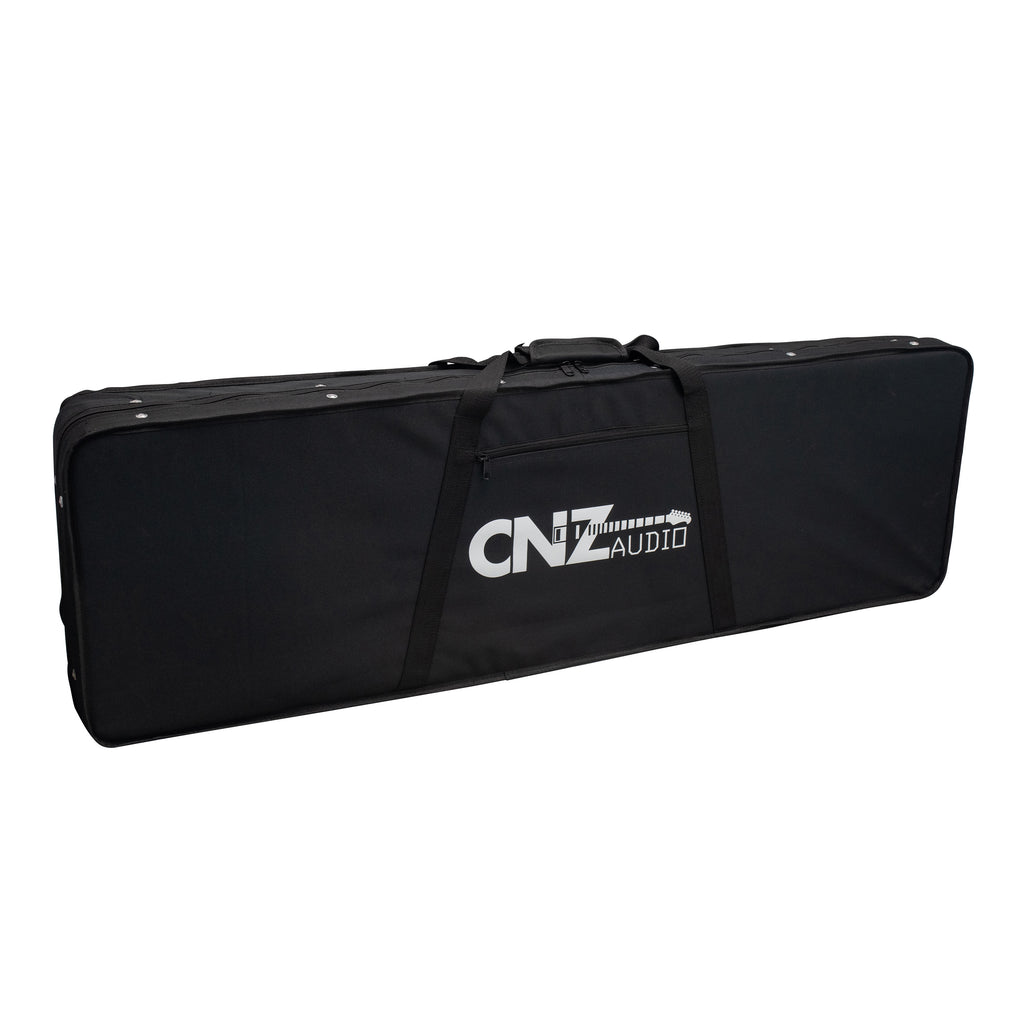 Lightweight Polyfoam Bass Guitar Case - Black