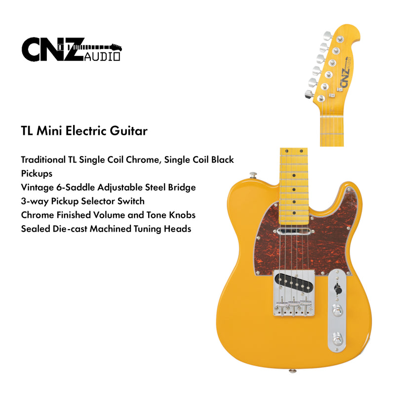 TL-MINI-BSB | Electric Guitar - Butterscotch Blonde