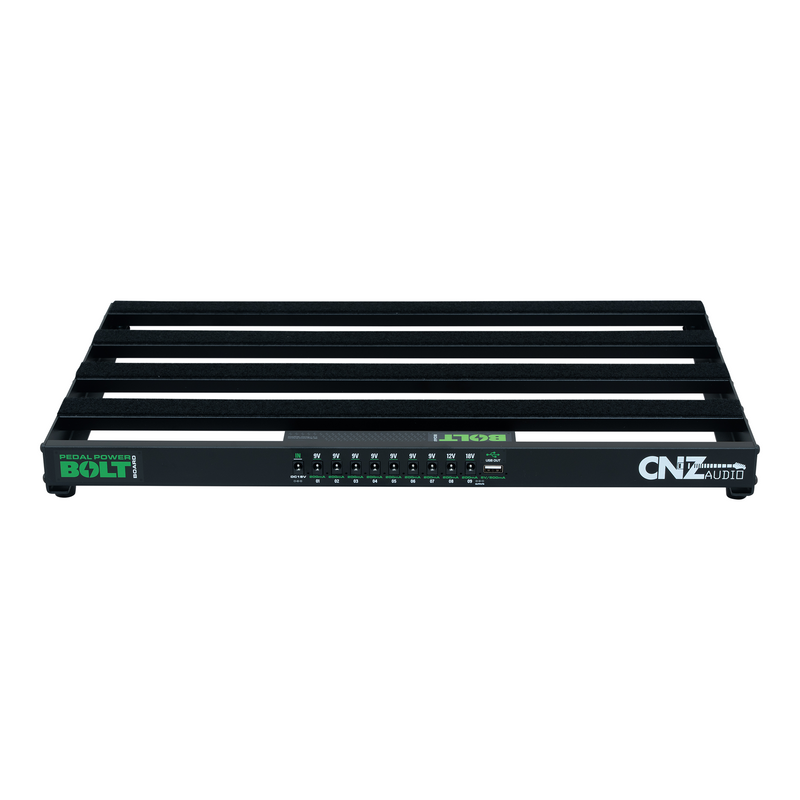 4 Rail Power Supply Pedalboard + Gig Bag