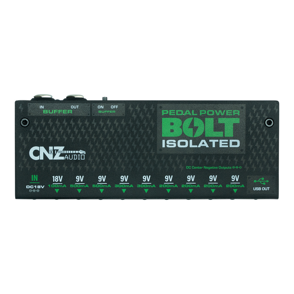 Isolated Pedal Power Supply + Signal Buffer
