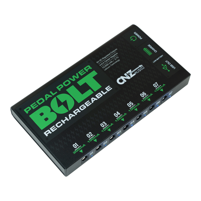 boss pedal 9v battery Rechargeable Pedal Power Supply - Pedal Power Bolt