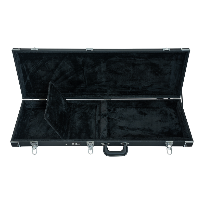 Classic Wood TL/ST Electric Guitar Case - Black