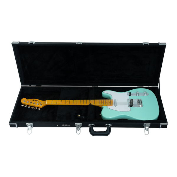 Classic Wood TL/ST Electric Guitar Case - Black