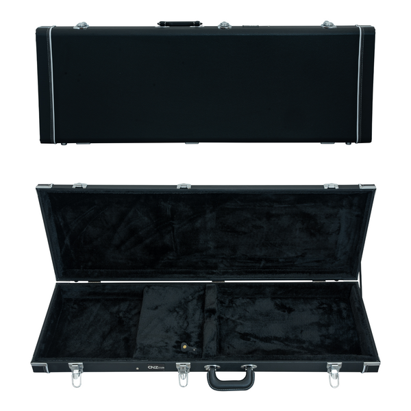 Classic Wood TL/ST Electric Guitar Case - Black