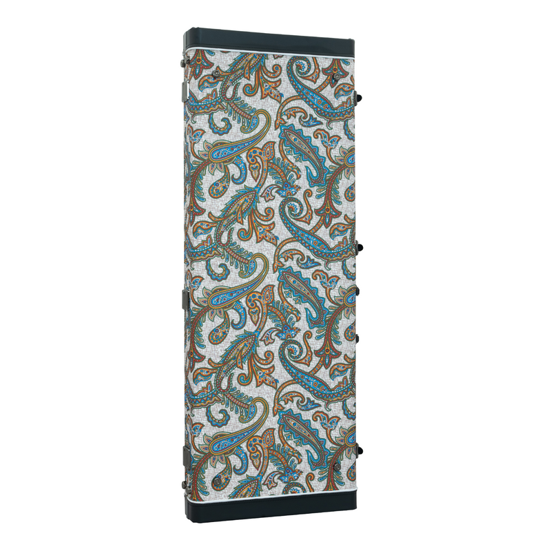 Classic Wood TL/ST Electric Guitar Case - Paisley Floral Tan