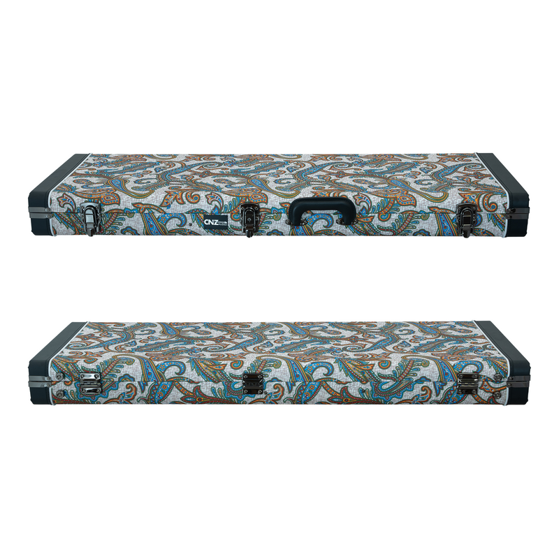 Classic Wood TL/ST Electric Guitar Case - Paisley Floral Tan