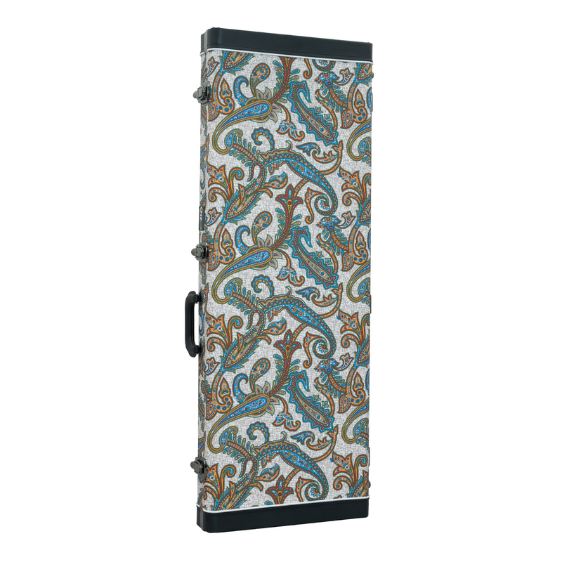 Classic Wood TL/ST Electric Guitar Case - Paisley Floral Tan