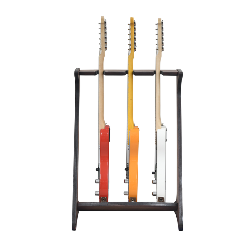 CNZ Audio Wooden Guitar Stand 3 Guitar Vintage CNZ Audio