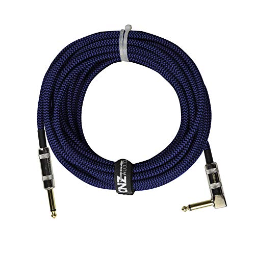 Woven Black Blue Series | Instrument Cables