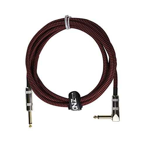 Woven Black Red Series | Instrument Cables