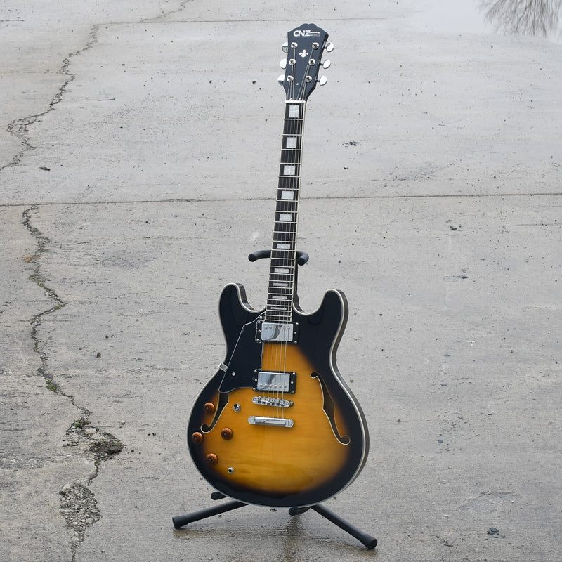 SH35-VS-L | Lefty Electric Guitar - Semi-Hollow - Vintage Sunburst