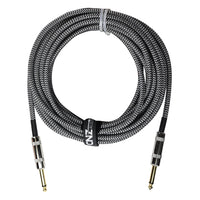 Woven Black White Series | Instrument Cables