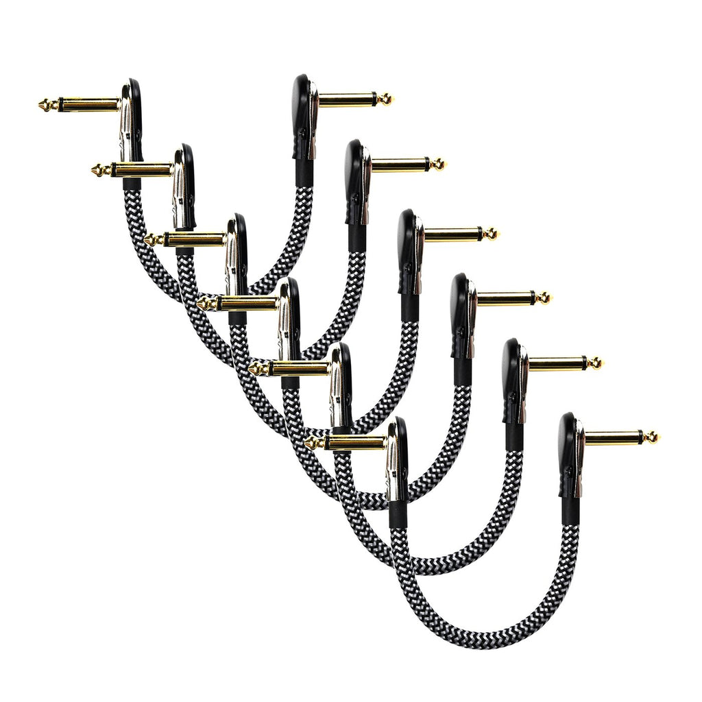 CNZ_Audio_Cables_6_Inch_Black_