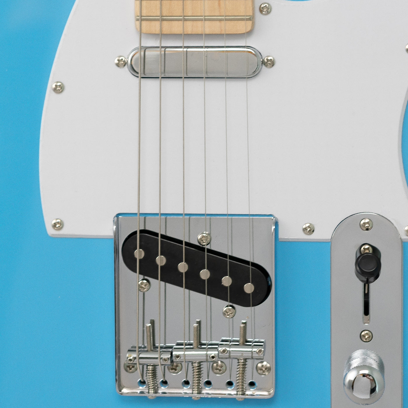 TL-MINI-IBM | Electric Guitar | CNZ Audio - Ice Blue Metallic