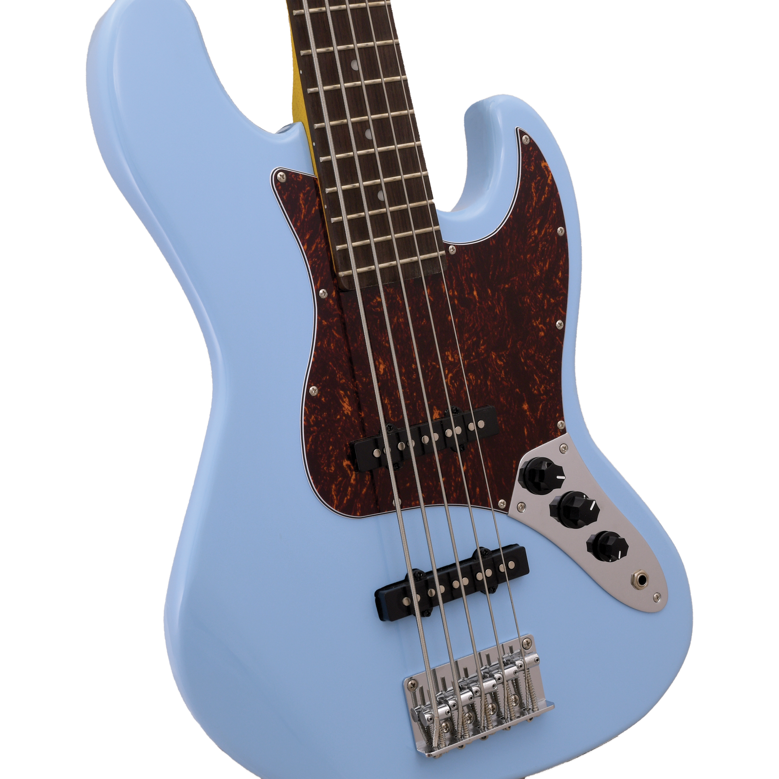 JB-DB-5 | Five String Electric Bass - Daphne Blue – CNZ Audio JB-DB-5 | Five String Electric Bass - Daphne Blue – CNZ Audio