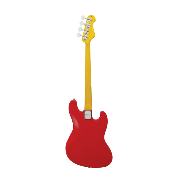 JB-FRD-L | Lefty Electric Bass - Fiesta Red