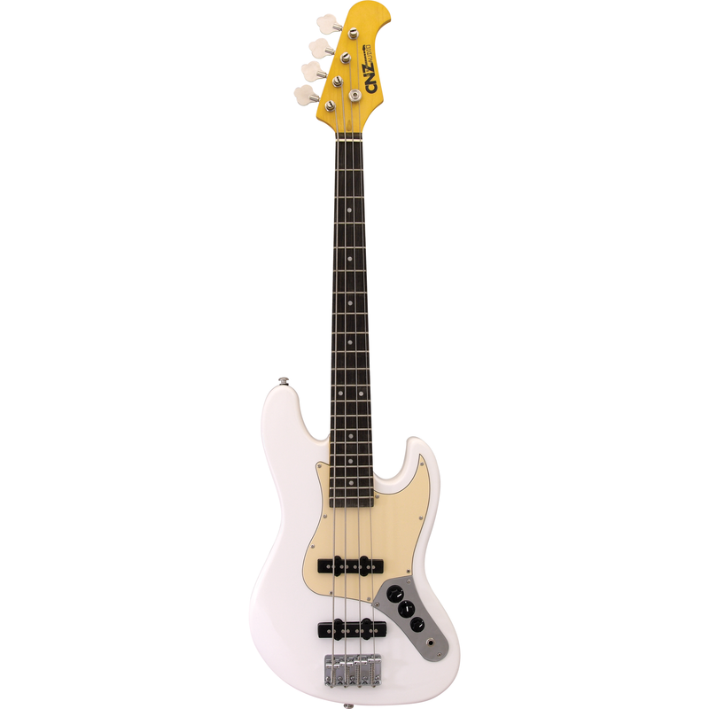JB-MINI-WH | Electric Bass - White – CNZ Audio JB-MINI-WH | Electric Bass - White – CNZ Audio