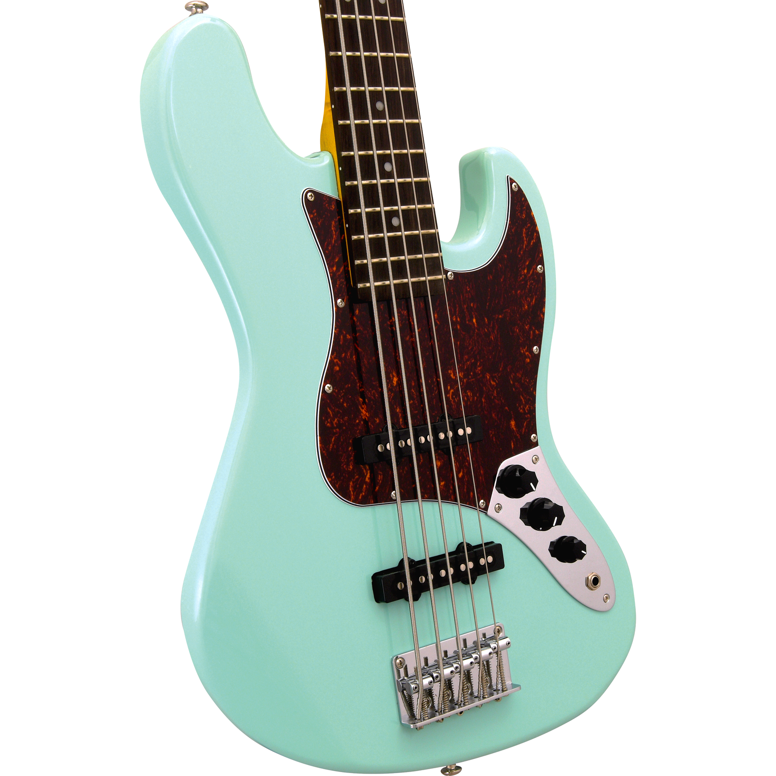 JB-SG-5 | Five String Electric Bass - Surf Green – CNZ Audio JB-SG-5 | Five String Electric Bass - Surf Green – CNZ Audio