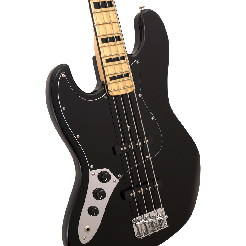 JB-VINT-1975-BK-L | Lefty Electric Bass - Black