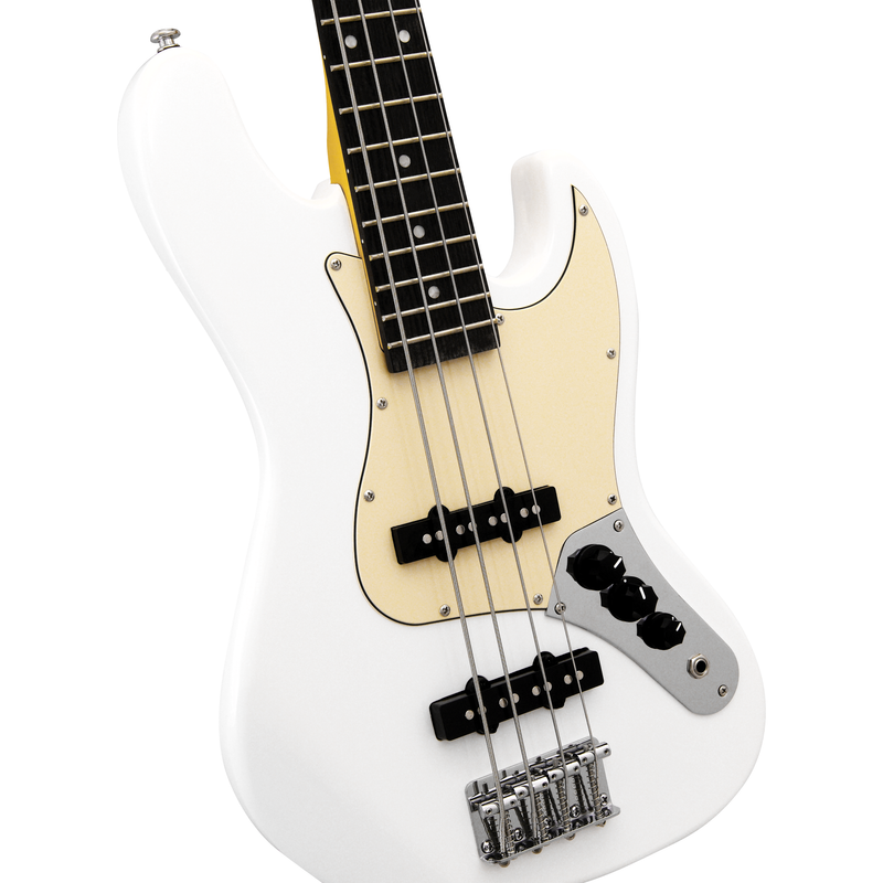 JB-WH | Electric Bass - White – CNZ Audio JB-WH | Electric Bass - White – CNZ Audio
