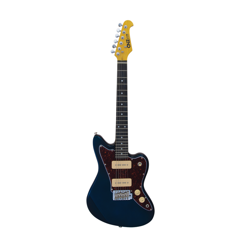JM-MINI-MB | Electric Guitar - Midnight Blue – CNZ Audio JM-MINI-MB | Electric Guitar - Midnight Blue – CNZ Audio