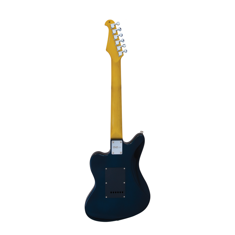 JM-MINI-MB | Electric Guitar - Midnight Blue – CNZ Audio JM-MINI-MB | Electric Guitar - Midnight Blue – CNZ Audio