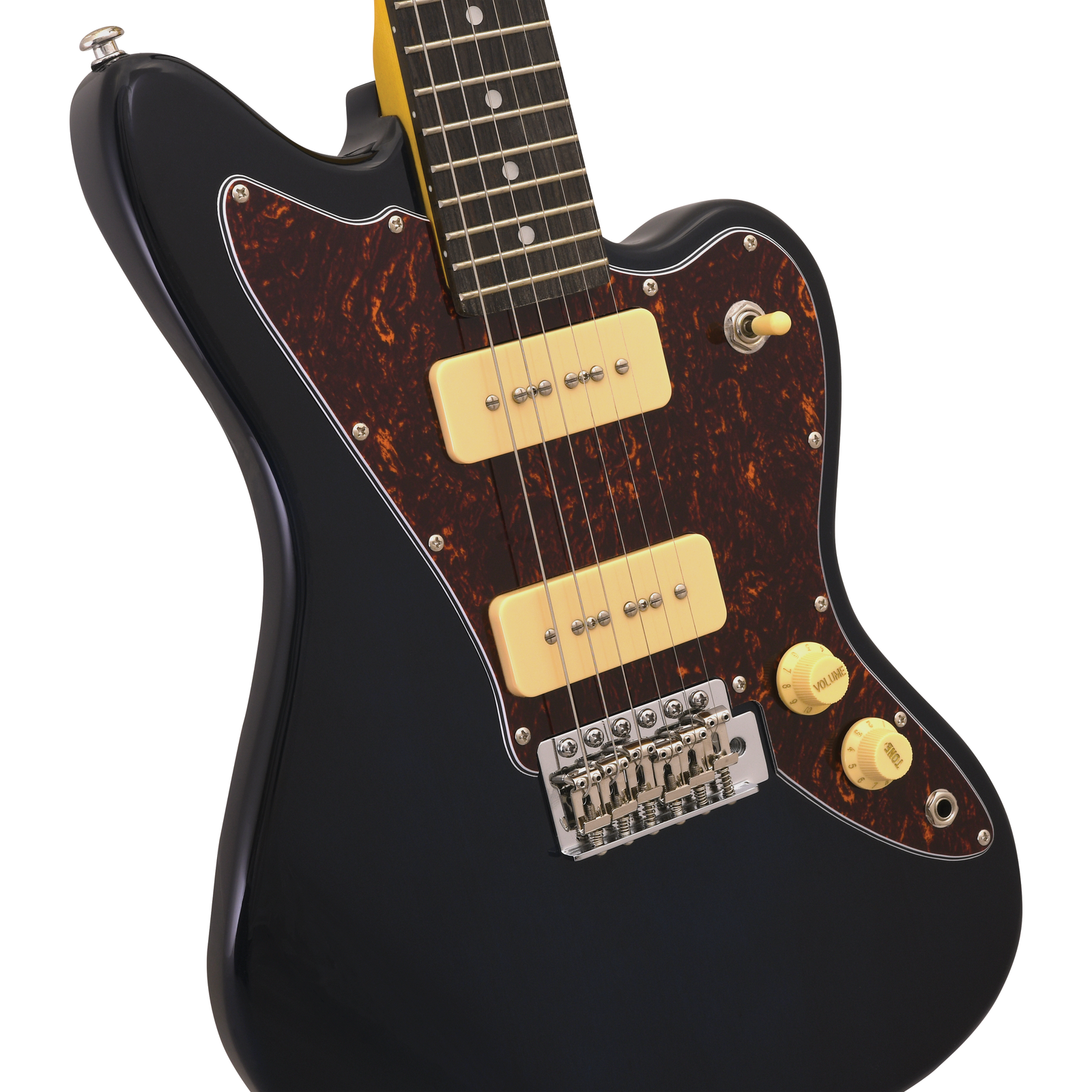 JM-MINI-MB | Electric Guitar - Midnight Blue – CNZ Audio JM-MINI-MB | Electric Guitar - Midnight Blue – CNZ Audio