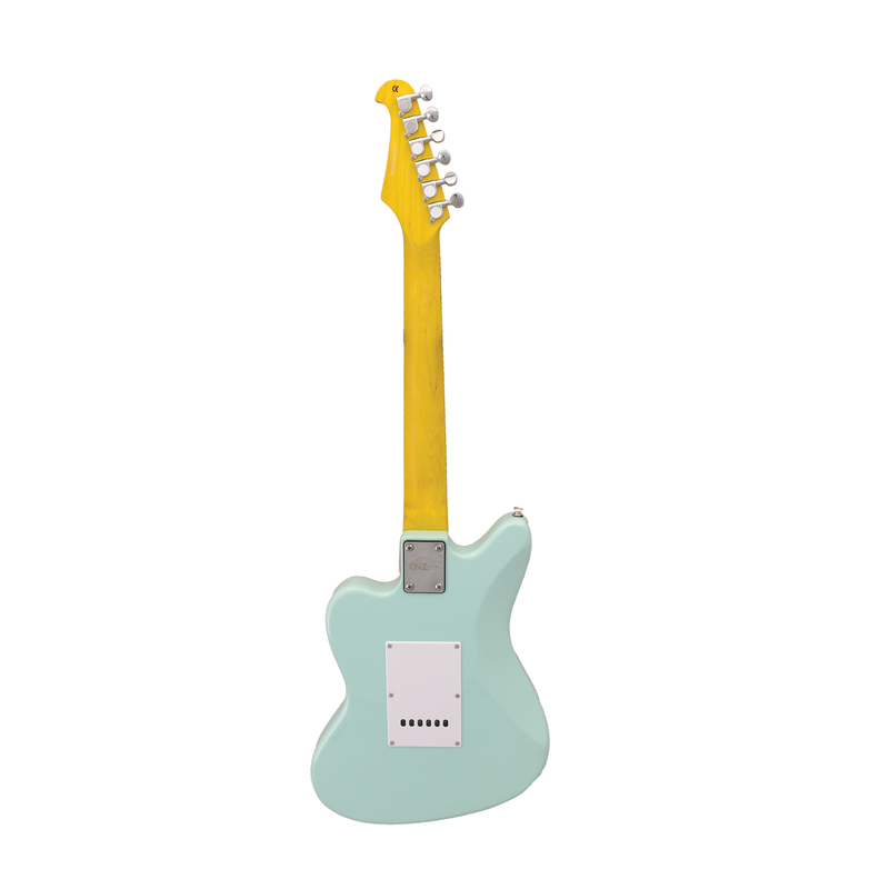JM-MINI-SG | Electric Guitar - Surf Green – CNZ Audio JM-MINI-SG | Electric Guitar - Surf Green – CNZ Audio