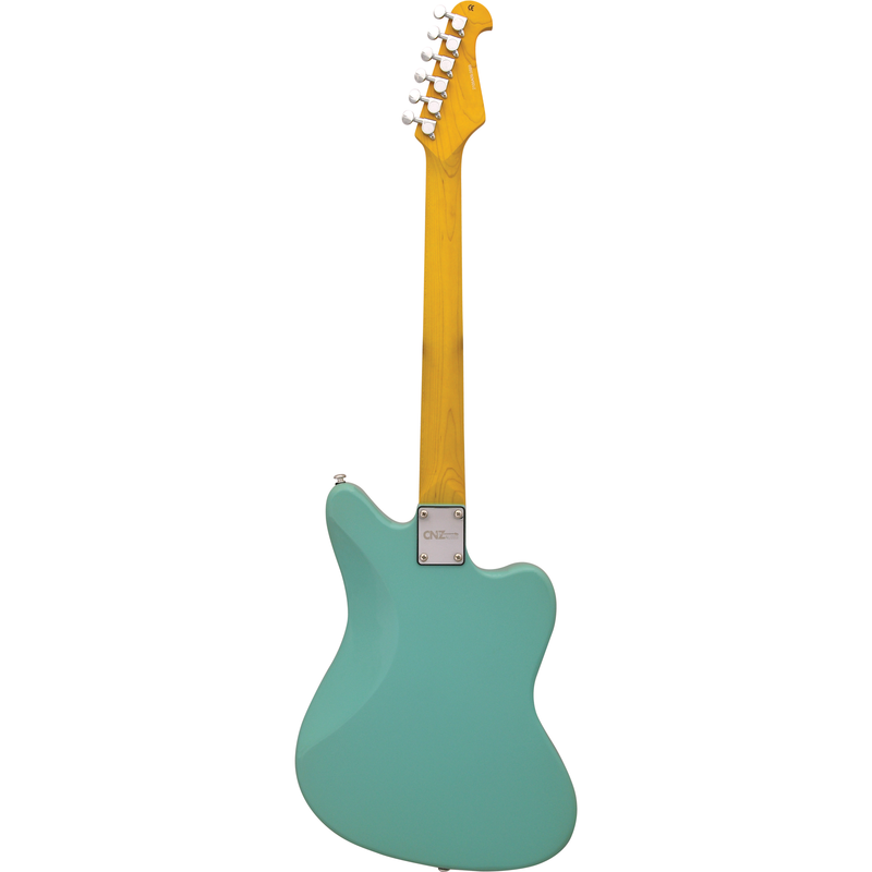 JM-SFG-TRPG-L | Lefty Electric Guitar - Seafoam Green, Tortoise JM-SFG-TRPG-L | Lefty Electric Guitar - Seafoam Green, Tortoise