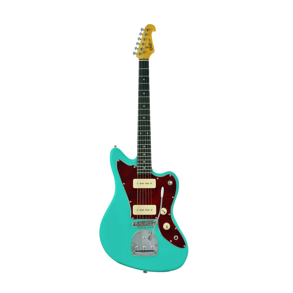 JM-SFG-TRPG | Electric Guitar - Seafoam Green, Tortoise Pickguard