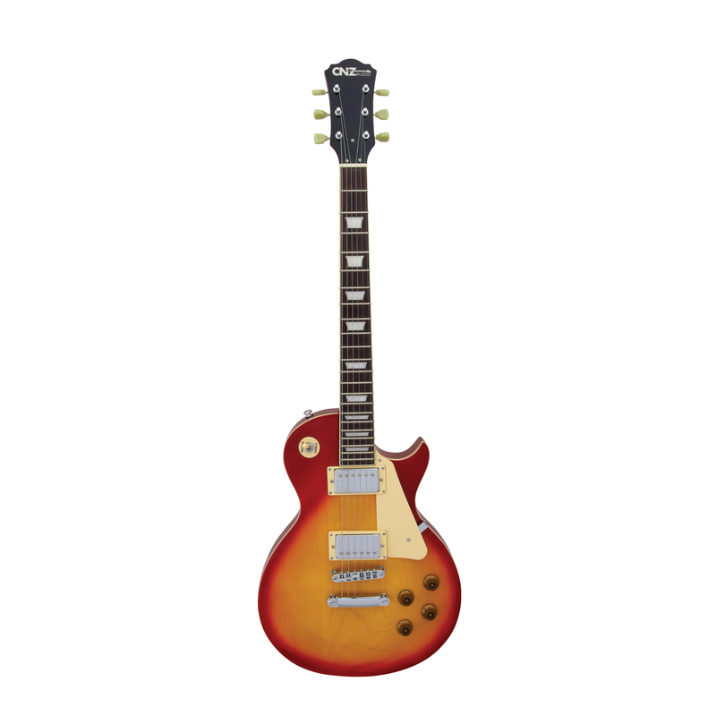 LP-CS | LP Electric Guitar - Cherry Sunburst – CNZ Audio LP-CS | LP Electric Guitar - Cherry Sunburst – CNZ Audio