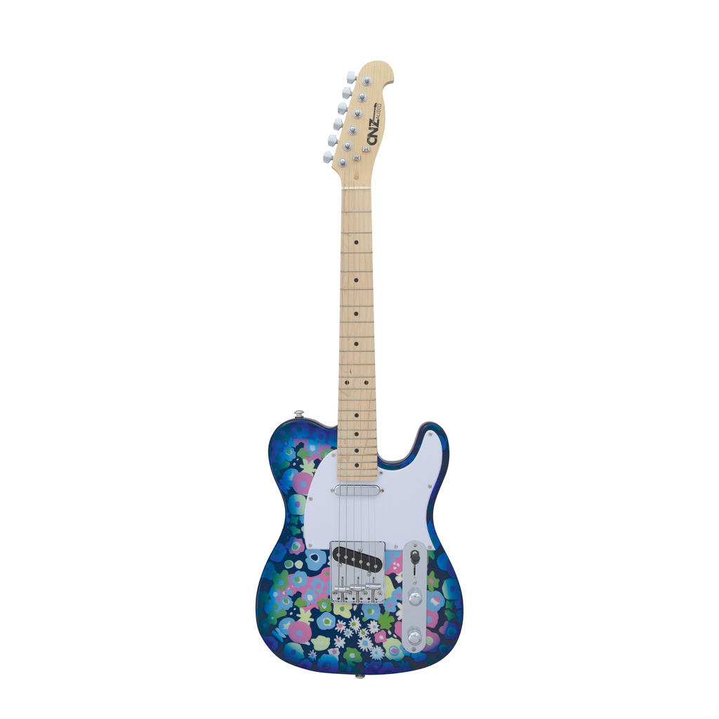 Flower fender guitar deals
